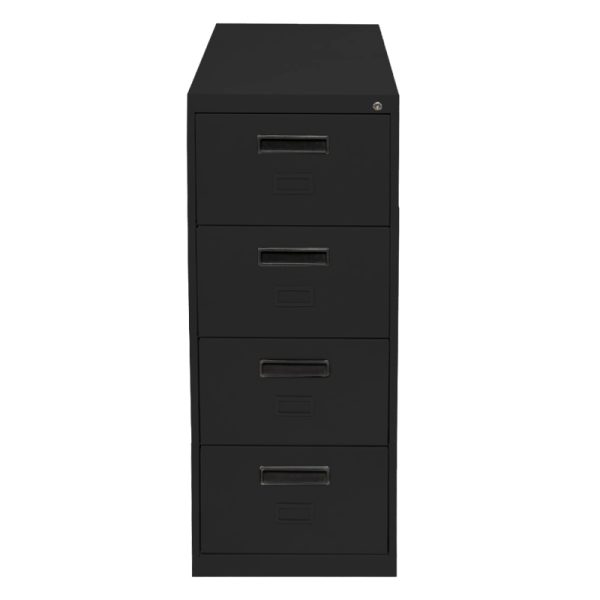 Archivero Metálico con Correderas 4 Gavetas Oficio - Negro - EKO